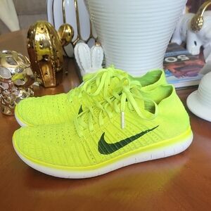 Nike Volt Green Athletic Sneakers